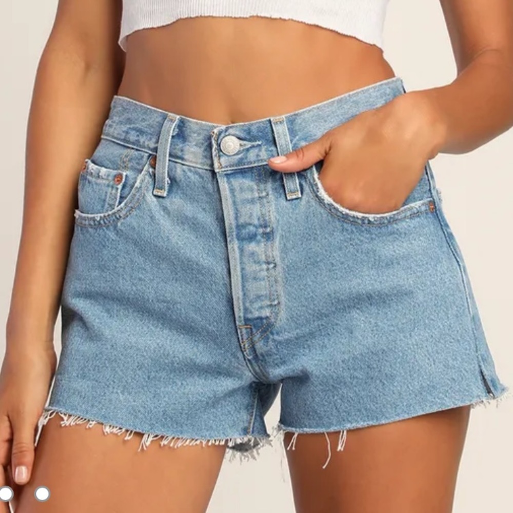 Levi Strauss 501 High Rise Jean Shorts